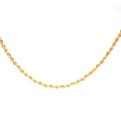 925 Ayar Gümüş Halat Zincir Kolye thumbnail 2