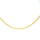 925 Ayar Gümüş Halat Zincir Kolye thumbnail 3