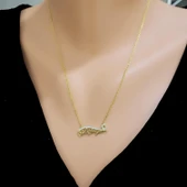 925 Ayar Gümüş Seni Seviyorum Yazılı Kolye thumbnail 1