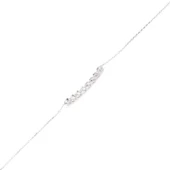 925 Ayar Gümüş Zirkon Taşlı 8 Sıra Suyolu Bileklik thumbnail 4