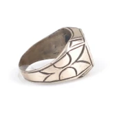 925 Ayar Gümüş Desenli Yüzük thumbnail 3