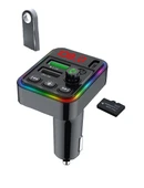 Concord C617 Rgb Işıklı PD 18 + QC 3.1A Şarj Bluetooth 5.1V Fm Transmitter - 4