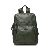 Yıkama Deri Orta Boy Kadın Sırt Çantası 21-K Barcelona 1846 - 1