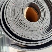 Siyah Elektrikçi Paspası İzole Halı Yalıtkan Paspas Elektrik Panosu Önü Serilen 3 mm 100 x 100 cm - 4