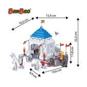 Orjinal Lego ile Uyumlu 460 Parçalı Şato Savaşcı Lego Seti BÜYÜK LEGO SETİ - 3