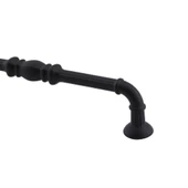 Buket Mobilya Mutfak Dolabı Çekmece Dolap Kapak Kulpu Kulpları Kulbu Mat Siyah 128 Mm Metal Kulp thumbnail 4