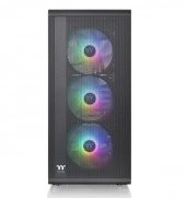 THERMALTAKE  s200 tg 550w 80+ argb 3x120mm fan mesh ön panel, tempered glass pencereli oyuncu kasasi - 2