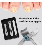 Fontenay Ultra Geniş Ağızlı Paslanmaz Tırnak Makası Seti (KALIN,MANTARLI,SERT TIRNAKLAR İÇİN) thumbnail 2