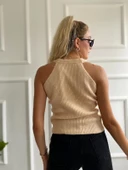 Kadın İtalyan Reglan Yelek Milk - 5