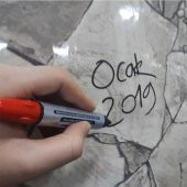 Şeffaf (Baskısız) 120×100 Cm Akıllı Kağıt Tahta - 2
