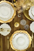 Porland Vintage Altın Yaldız 24 Parça 6 Kişilik Yemek Takımı thumbnail 1