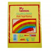 My Lesson 24x34 10 Renk Fon Kartonu 1 Paket - 1