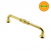 Buket Mobilya Mutfak Dolabı Çekmece Dolap Kapak Kulpu Kulbu Altın (128 MM-12.8 CM) Metal Kulpları - 5