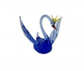 El Yapımı Murano Cam Kuğu Biblo A56 thumbnail 1