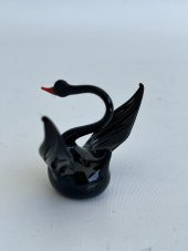 El Yapımı Murano Cam Kuğu Biblo A57 thumbnail 3