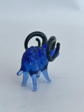 El Yapımı Murano Cam Koç Biblo A62 thumbnail 3