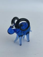 El Yapımı Murano Cam Koç Biblo A62 thumbnail 5