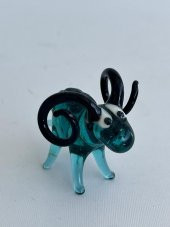 El Yapımı Murano Cam Koç Biblo A72-03 thumbnail 2