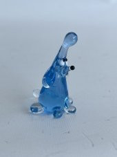 El Yapımı Murano Cam Köpek Biblo A74-03 thumbnail 2