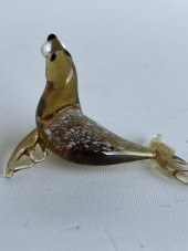 El Yapımı Murano Cam Fok Balığı Biblo A82-03 thumbnail 3