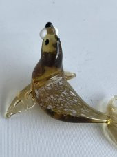 El Yapımı Murano Cam Fok Balığı Biblo A82-03 thumbnail 6