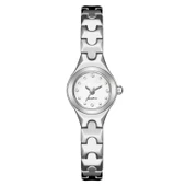 Minimal Küçük Kasa LPC Kaplama Metal Gümüş Kadın Kol Saati KKS00036 - 2