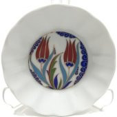 PORLAND PORSELEN 6'LI 127912 LALEHAN ÇAY TABAĞI - 4