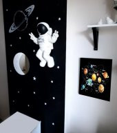 Astronot Uzay Dev Boy Polyester - 3