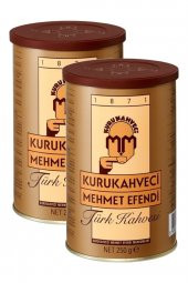 Kurukahveci Mehmet Efendi Türk Kahvesi 250 G Teneke Ambalaj X 2 Adet 8690627023401 - 1