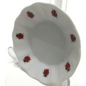 PORLAND PORSELEN 6'LI 127912 UĞUR BÖCEĞİ ÇAY TABAĞI - 4