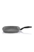 Schafer Cory Granit Y.Y.Kare Grill Tava - 28cm -Gri - 3