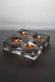 Paşabahçe El İmalatı Kristal Tealigt Mumluk 25014 - 2