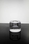 Paşabahçe Kristal El İmalatı Mini Yuvarlak Mumluk 25142 (mum dahil değildir) - 2