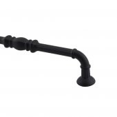 Mobilya Mutfak Dolabı Çekmece Dolap Kapak Kulpu Kulbu Mat Siyah 128 mm Metal Kulp thumbnail 4
