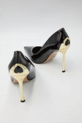 Merry Gold Topuk Gizli Aksesuarlı Stiletto - 2