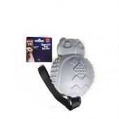 Playfull İpli Baykuş Plastik Köpek Oyuncağı 30x10 Cm - 4