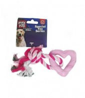 Playfull Plastik ve İpli Köpek Oyuncağı 18 Cm - 1