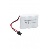 SUPEX SP-300 NI-CD 3LÜ KISA AÇIK 3.6 VOLT 300 MAH TELSİZ TELEFON PİLİ - 1