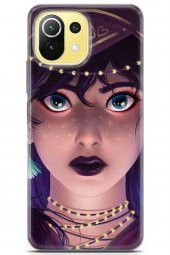Xiaomi 11 Lite 5G Kılıf Orijinal Seri Anime 23 Hint Anime Telefon Kabı Mor - 1