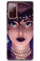 Samsung Galaxy S20 Fe Kılıf Seri Anime 23 Hint Anime Telefon Kabı Mor - 1