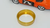 DK Tuning Focus 3 Mondeo 4 Far Topuzu Anahtarı Sarı Dekoratif Halkası - 6