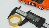 DK Tuning Focus 3 Mondeo 4 Far Topuzu Anahtarı Sarı Dekoratif Halkası - 3
