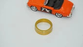 DK Tuning Focus 3 Mondeo 4 Far Topuzu Anahtarı Sarı Dekoratif Halkası - 4