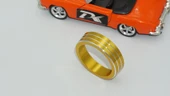 DK Tuning Focus 3 Mondeo 4 Far Topuzu Anahtarı Sarı Dekoratif Halkası - 5