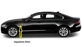 DK Tuning Çamurluk Yanı Gri Logo Amblem Arma Seti Jaguar ile Uyumlu - 3