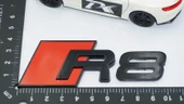 DK Tuning R8 Bagaj Siyah 3M 3D Yazı Logo Audi İle Uyumlu - 2