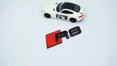 DK Tuning R8 Bagaj Siyah 3M 3D Yazı Logo Audi İle Uyumlu - 3