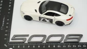 DK Tuning Peugeot Yeni 5008 Bagaj 3M 3D Koyu Gri ABS Yazı Logo - 2
