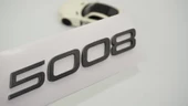 DK Tuning Peugeot Yeni 5008 Bagaj 3M 3D Koyu Gri ABS Yazı Logo - 1