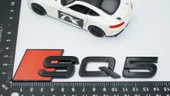 DK Tuning SQ5 Siyah ABS 3M 3D Bagaj Logo Audi İle Uyumlu - 2